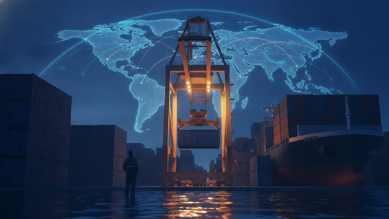 Illustration: MG Ship Adds AI Route Optimisation as Logistics Returns Accelerate