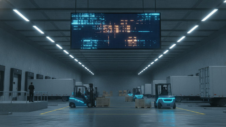 Illustration: Multi-agent AI systems are taking over supply chain execution