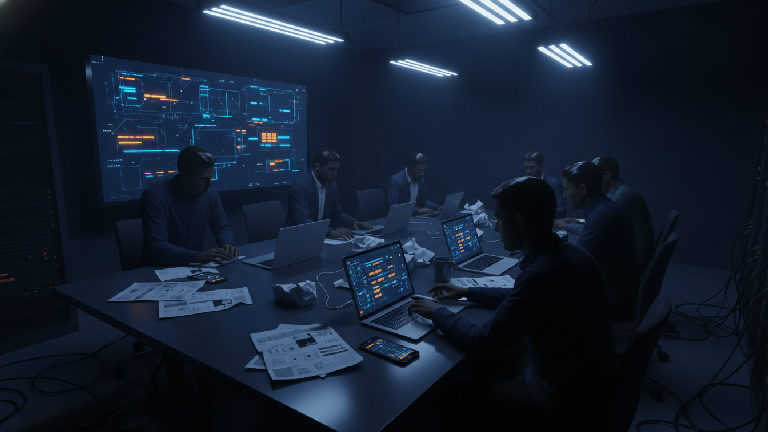 Illustration: Frontier AI Tips the Scales Toward Cyber Adversaries