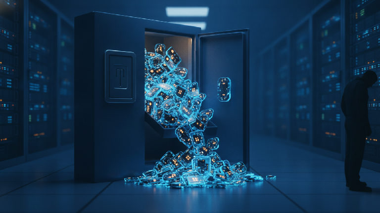 Illustration: Security Teams Increasingly Outflanked by AI Agents