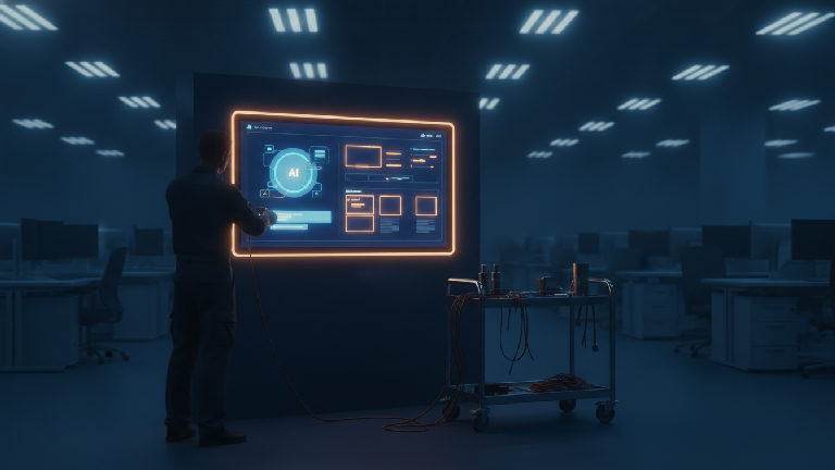 Illustration: Meta's Next Big AI Bet Is Enterprise; Its Biggest Hurdle May Be Trust