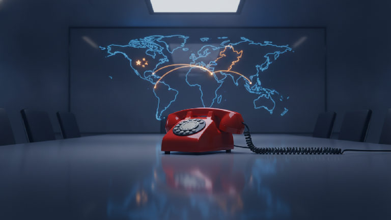 Illustration: Trump and Xi Set Up an AI Hotline With No AI Limits. Here's What That Means for CIOs
