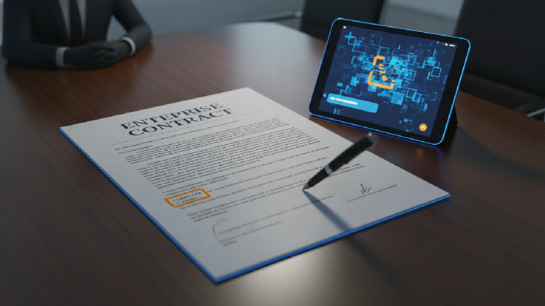 Illustration: Meta's New Enterprise Contract Says If Its AI Makes a Mistake, It Will Legally Be the Customer's Fault