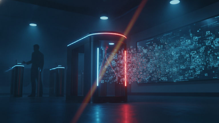 Illustration: 'The Gatekeeper' — Okta Expands AI Agent Controls, with Ambitions Beyond Security