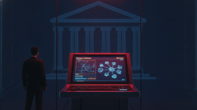 Illustration: Senators Cite $12.9B Hack in New AI Liability Bill: AI Agent Accountability Act