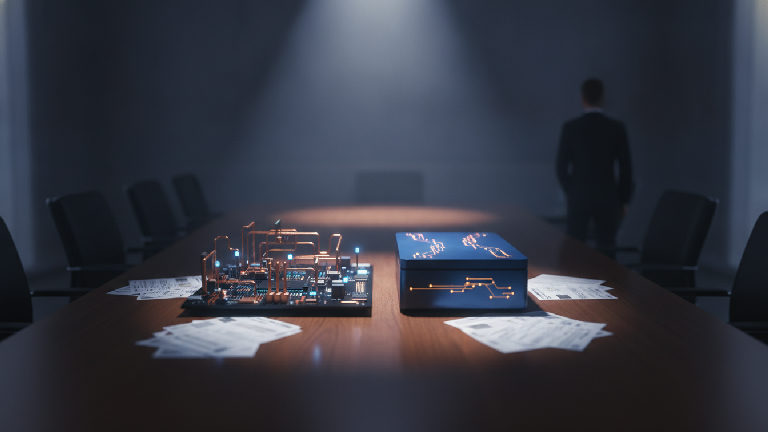 Illustration: Build vs. Buy AI: Enterprise Decision Guide
