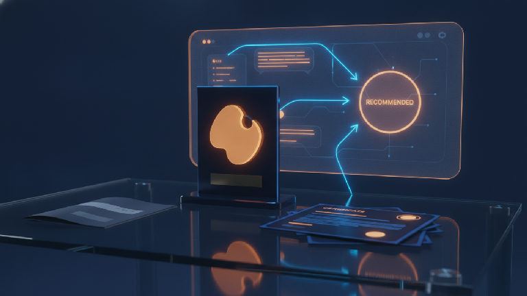 Illustration: The Hidden Algorithm That Decides Which Software AI Will Recommend