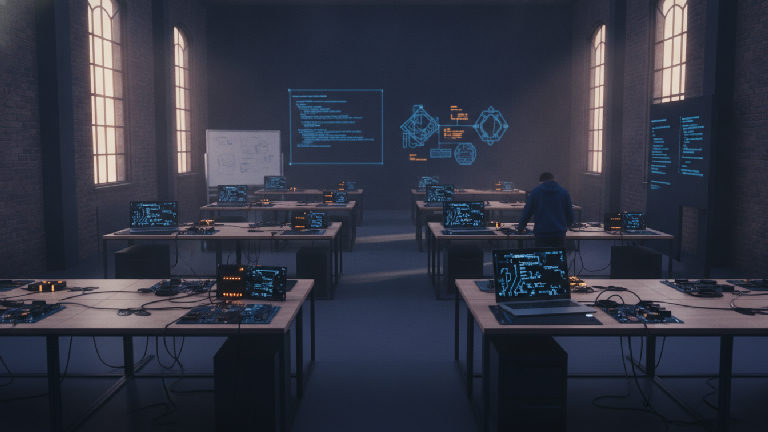 Illustration: Inside Silicon Valley's Bet on a New Path to Landing a Job in the AI Era
