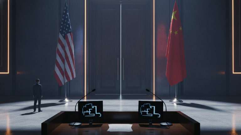 Illustration: China Rebukes Anthropic, Sets Terms for Key US-China AI Dialogue
