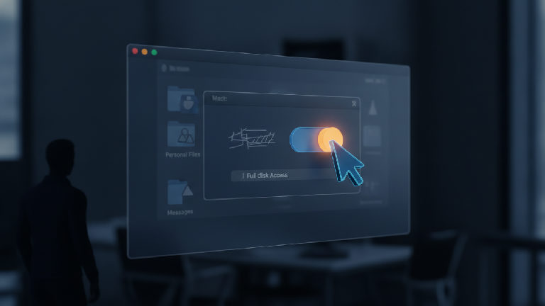 Illustration: Apple will limit Mac disk access as AI agents 'substantially' increase risk