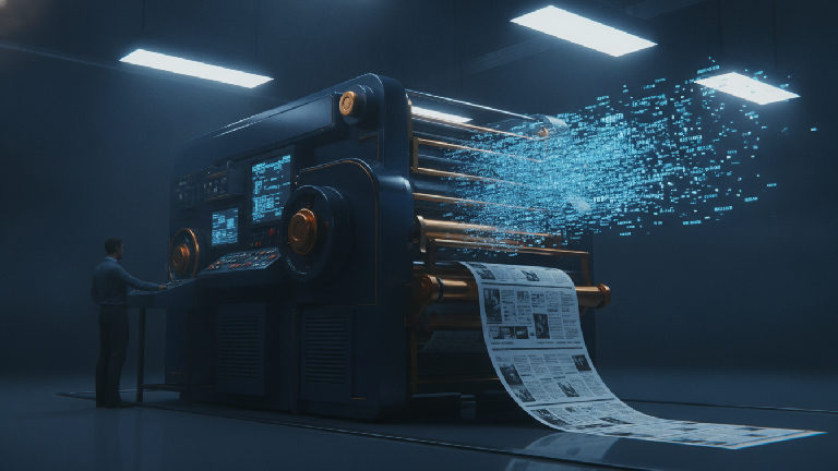 Illustration: Meta's New Terms May Allow It to Train AI on News Sites for Free
