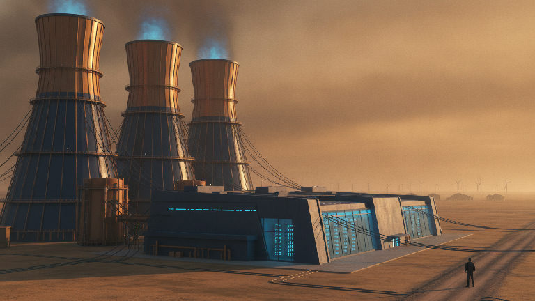 Illustration: Data centers could erase decades of air quality gains